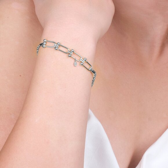 925 Sterling Silver Cupcake Charm - Birthday Jewelry Gifts for Her - Picture 2 of 6